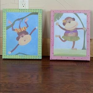 Monkey’n around art prints. Target. By Sapna Shah